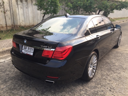 BMW 740Li ปี 2010 รถมือเดียวป้ายแดง ไมล์แท้ 78.xxx km ออกศูนย์ German Auto