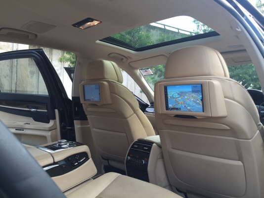 BMW 740Li ปี 2010 รถมือเดียวป้ายแดง ไมล์แท้ 78.xxx km ออกศูนย์ German Auto