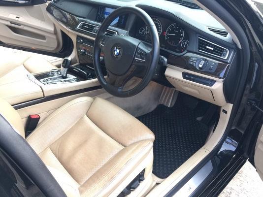 BMW 740Li ปี 2010 รถมือเดียวป้ายแดง ไมล์แท้ 78.xxx km ออกศูนย์ German Auto