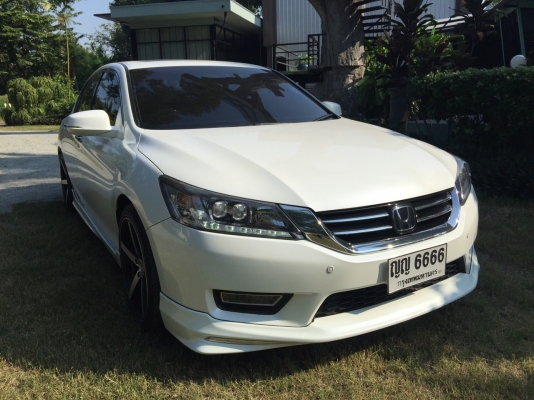 ถูกสุด ท็อปสุด Honda Accord 2.4EL TECH NAVI ปี 2013 รถมือเดียวสภาพป้ายแดง วิ่งน้อย อุปกรณ์ครบเอกสารพร้อมโอน ( ป้ายไม่ให้ )