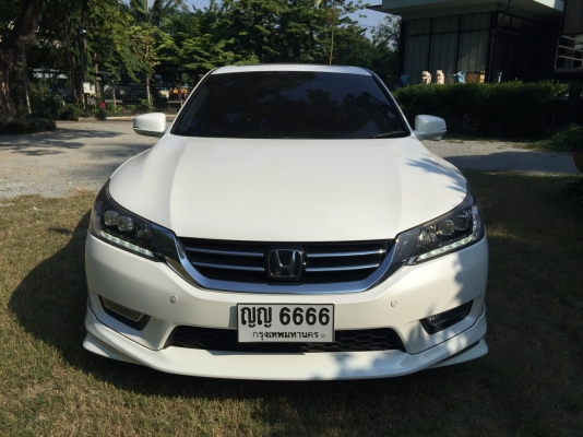 ถูกสุด ท็อปสุด Honda Accord 2.4EL TECH NAVI ปี 2013 รถมือเดียวสภาพป้ายแดง วิ่งน้อย อุปกรณ์ครบเอกสารพร้อมโอน ( ป้ายไม่ให้ )