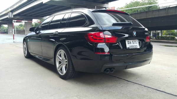 BMW 520-D Touring ปี 2014 ( รถศูนย์ BM Thailand ) มือเดียวป้ายแดง มี BSI ไมล์แท้ 76.xxx ก.ม อุปกรณ์ครบ พร้อมโอน