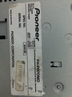 Pioneer FH-P070MD MP3-RW CD-RW MD-RW ปรีเอ้า1ชุด หน้าจอสไลด์ไฟฟ้า ปรับระดับได้ กราฟฟิกหน้า ลูกเล่นเยอะ คุมกล่องCD มือ2 ญี่ปุ่น Pioneer FH-P070MD MP3-RW CD-RW MD-RW ปรีเอ้า1ชุด หน้าจอสไลด์ไฟฟ้า ปรับระดับได้ กราฟฟิกหน้า ลูกเล่นเยอะ คุมกล่องCD มือ2 ญี่ปุ่น