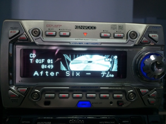 KENWOOD DPX-8200WMP รุนใหญ่ MP3 CD MD AUX ปรีเอ้า2ชุด หน้าจอสไลด์ไฟฟ้า ปรับระดับได้ กราฟฟิกหน้าจอ ลูกเล่นอีกเพียบ คุมกล่องCD มือ2 ญี่ปุ่น