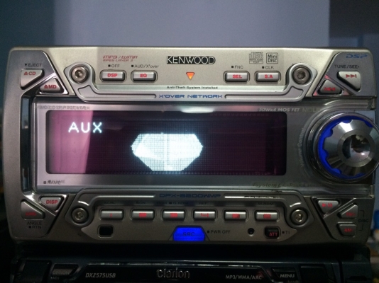 KENWOOD DPX-8200WMP รุนใหญ่ MP3 CD MD AUX ปรีเอ้า2ชุด หน้าจอสไลด์ไฟฟ้า ปรับระดับได้ กราฟฟิกหน้าจอ ลูกเล่นอีกเพียบ คุมกล่องCD มือ2 ญี่ปุ่น