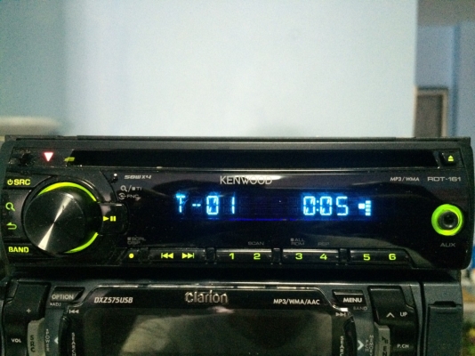 KENWOOD RDT-161 MP3-RW CD-RW AUX มือ2 ญี่ปุ่น