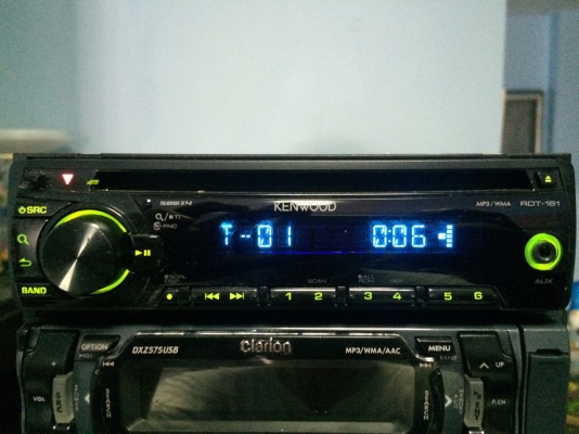 KENWOOD RDT-161 MP3-RW CD-RW AUX มือ2 ญี่ปุ่น