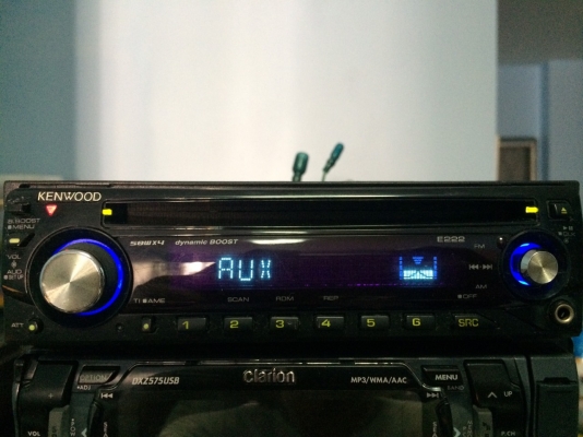 KENWOOD E222 CD-RW AUX มือ2 ญี่ปุ่น