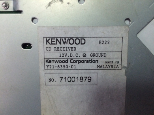 KENWOOD E222 CD-RW AUX มือ2 ญี่ปุ่น