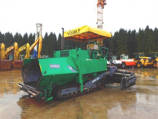 ขายรถปูยางล้อแทรคปูได้ถึง 6 เมตร  VOGELE SUPER 1600 มือสองนำเข้าจากยุโรป