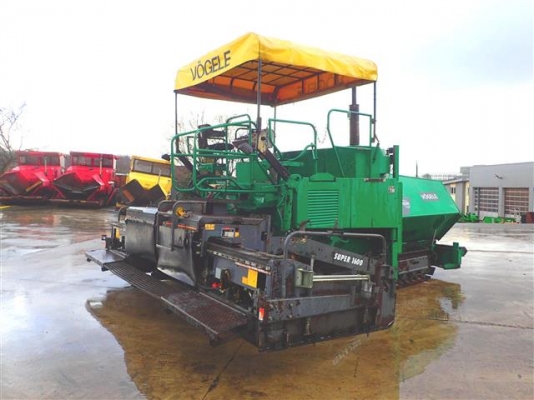 ขายรถปูยางล้อแทรคปูได้ถึง 6 เมตร  VOGELE SUPER 1600 มือสองนำเข้าจากยุโรป
