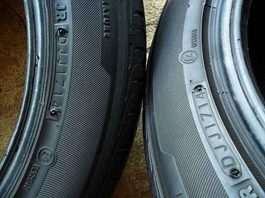 ยางขอบ17  บริดสโตน 225-50-R17ลงพื้นปลายปี14 (4เส้น 4,800)