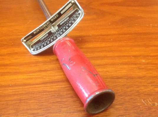 ขายประแจปอนด์ VINTAGE MONTGOMERY WARD 1/2" แรงบิด 150 ฟุตปอนด์