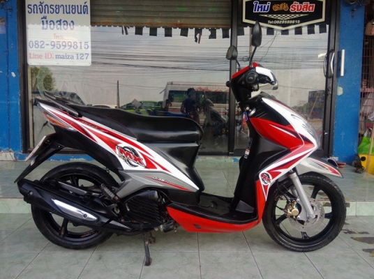Mio 125 MX ตัวท็อป (ล้อแม๊กซ์) รถปี54 สวยๆถูกๆ เล่มครบพร้อมโอน