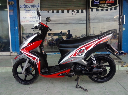 Mio 125 MX ตัวท็อป (ล้อแม๊กซ์) รถปี54 สวยๆถูกๆ เล่มครบพร้อมโอน