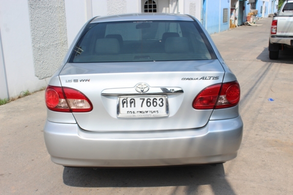 ALTIS 1.6 E ปี 2004 ออกรถ 9000 บาท