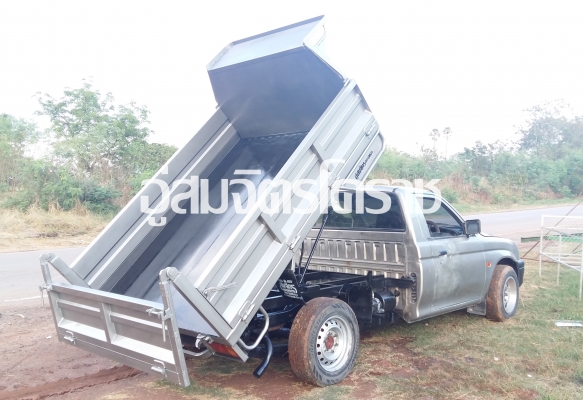 ปิคอัฟดั้มพ์ มิตซูบิชิสตาร์ด้า ติดดั้มพ์ ** รับต่อดั้มพ์รถปิคอัฟ รถกระบะ รถหกล้อ รถสิบล้อ รถอีแต๋น** ใช้งานหลากหลาย บรรทุกสี่ตันได้สะบายๆ สนใจโทร 081 074 5778 ลุงโหนกรับสาย