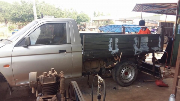 ปิคอัฟดั้มพ์ มิตซูบิชิสตาร์ด้า ติดดั้มพ์ ** รับต่อดั้มพ์รถปิคอัฟ รถกระบะ รถหกล้อ รถสิบล้อ รถอีแต๋น** ใช้งานหลากหลาย บรรทุกสี่ตันได้สะบายๆ สนใจโทร 081 074 5778 ลุงโหนกรับสาย