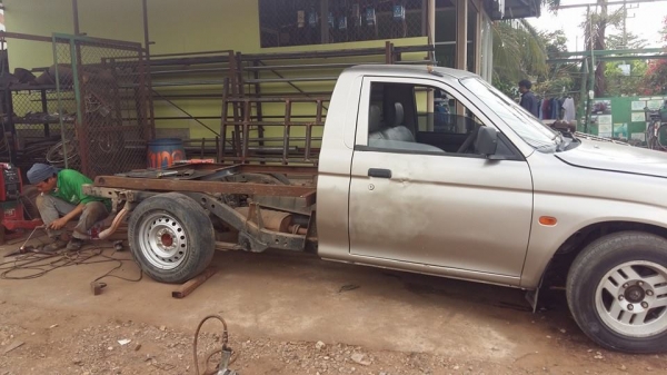 ปิคอัฟดั้ม มิตซูบิชิสตาร์ด้า ติดตั้ม ***รับจ้างต่อดั๊มกระบะรถปิคอัฟ*** กระดั้ม ปิคอัฟดั้ม สอบถามโทร 081-0745778