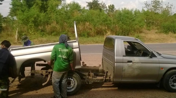 ปิคอัฟดั้ม มิตซูบิชิสตาร์ด้า ติดตั้ม ***รับจ้างต่อดั๊มกระบะรถปิคอัฟ*** กระดั้ม ปิคอัฟดั้ม สอบถามโทร 081-0745778