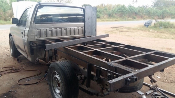 ปิคอัฟดั้ม มิตซูบิชิสตาร์ด้า ติดตั้ม ***รับจ้างต่อดั๊มกระบะรถปิคอัฟ*** กระดั้ม ปิคอัฟดั้ม สอบถามโทร 081-0745778