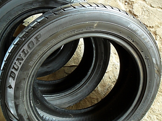 ยางขอบ17  ดันล็อป215-55-R17ลงพื้นปลายปี14 (4เส้น 3,200)