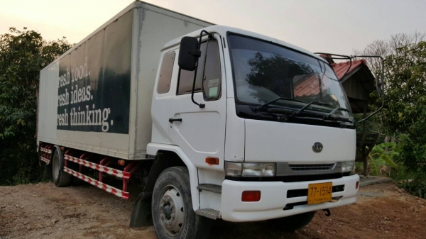 ขายหกล้อตู้แห้ง Nissan PKB214NHRA 216แรงม้า