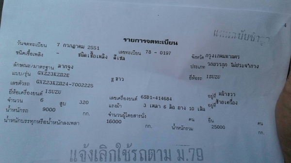 อีซูซุ320รถสวยพร้อมใช้ปี51ราคาต่อรองได้ครับราคา1100000บาท