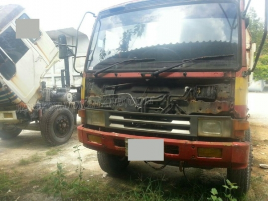 รถบรรทุก 10 ล้อ ยี่ห้อ FUSO  210 แรงม้าเทอร์โบ  ปีจดทะเบียน 2533