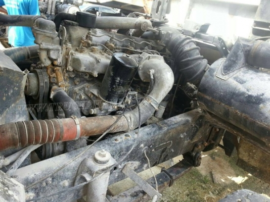 รถบรรทุก 10 ล้อ ยี่ห้อ FUSO  210 แรงม้าเทอร์โบ  ปีจดทะเบียน 2533