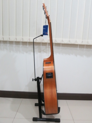 กีต้าร์โปร่งเว้าไฟฟ้า Mantic รุ่น AG-2CE สีน้ำตาล ไม้มะฮ็อก ของใหม่ มือหนึ่ง EQ อย่างดี