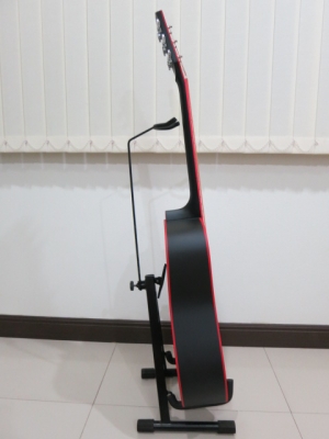 กีต้าร์โปร่งเว้า Composer สีดำ ขัดด้าน สวยมาก ของใหม่ มือหนึ่ง