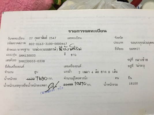 ขายหางพ่วง  สามมิต  3  เพลา. ยัด  ปี 47.    สนใจติดต่อ  081 - 6079515