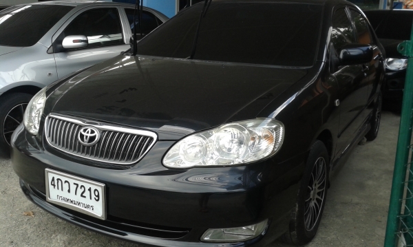 รถเก๋ง  TOYOTA ALTIS ปี2007 เกียร์ออโต้ ราคา 220,000 บ.รถอยู่ดอนเมือง