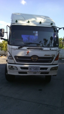 รถบรรทุก HINO 10 ล้อใหญ่ เมก้า ปี2005 หัวลาก 2 เพลา เครื่อง 260 แรง ราคา 890,000 บ.รถอยู่สระบุรี