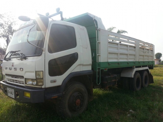ขาย.  FUSO-M6-ปี50 ดั้มสองเพลา มีระบบลากพ่วง สภาพสวย พร้อมใช้งานครับ