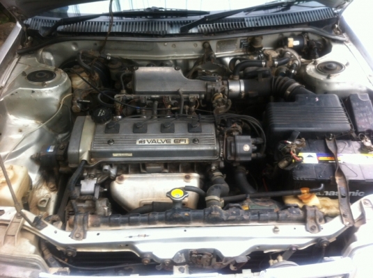 toyota โดเรม่อน เครื่องหัวฉีด5a1500ccแก็สลงเล่มแล้ว39000บ.