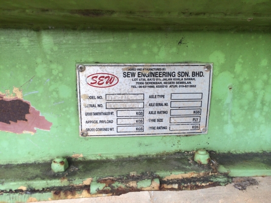 หาง2คาน ถังน้ำยาง...ประมาณ29000.ลิตร สภาพดี พร้อมใช้เล่มพร้อม