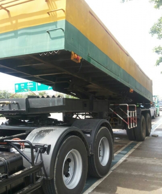 ขาย หางเทนเลอร์ SCKเซมิตปี48 ดั้ม 2เพา ยาว8.50ม สภาพดีสวยช่วงล่างเดิมๆพร้อมใช้ ทะเบียนพร้อมโอน