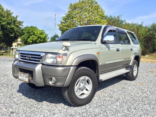 ขาย TOYOTA SPORT RIDER เครื่อง 1KZ 3000 SR 5 LIMITED 4 คูณ 4  ปี 2000 รุ่นท็อปสุดนะครับมี ABS AIRBAG พวงมาลัยเพาเวอร์ มีจอถอยหลัง เครื่องเล่น แอร์เย็น กระจกไฟฟ้า ช่วงล่างทำมาใหม่ นึบกว่าเดิม