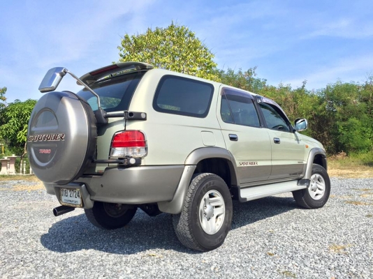 ขาย TOYOTA SPORT RIDER เครื่อง 1KZ 3000 SR 5 LIMITED 4 คูณ 4  ปี 2000 รุ่นท็อปสุดนะครับมี ABS AIRBAG พวงมาลัยเพาเวอร์ มีจอถอยหลัง เครื่องเล่น แอร์เย็น กระจกไฟฟ้า ช่วงล่างทำมาใหม่ นึบกว่าเดิม