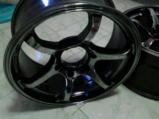 แม็กRG2  ขอบ18 6รู139 สีแบรคโครม