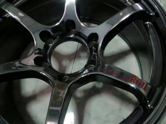 แม็กRG2  ขอบ18 6รู139 สีแบรคโครม