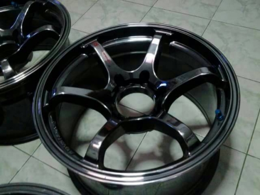 แม็กRG2  ขอบ18 6รู139 สีแบรคโครม