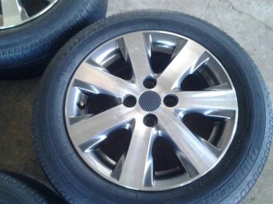 ล้อแม็กhonda ขอบ15 4รู100 ล้อแม็กhonda ขอบ15 4รู100