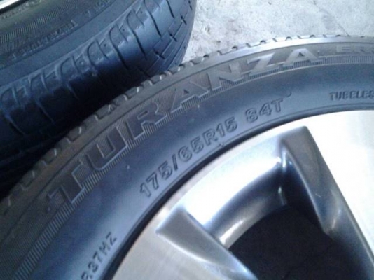 ล้อแม็กhonda ขอบ15 4รู100 ล้อแม็กhonda ขอบ15 4รู100