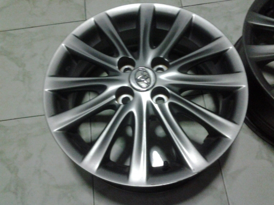 แม็กtoyota vios ขอบ15 รมดำ