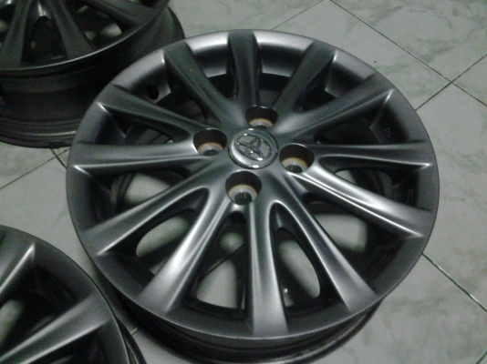 แม็กtoyota vios ขอบ15 รมดำ