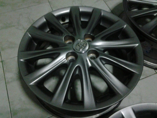แม็กtoyota vios ขอบ15 รมดำ