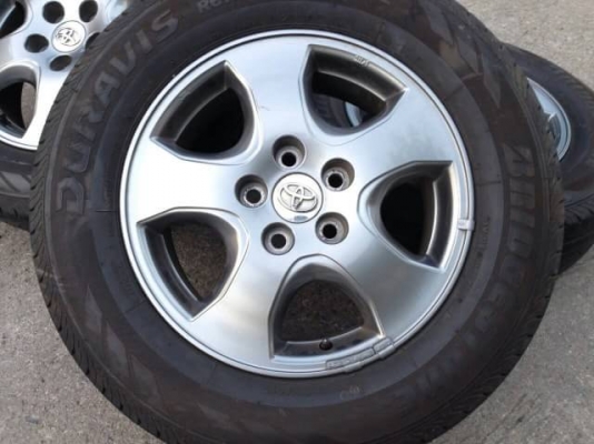 แม็กเปล่า toyota vigo ขอบ16 รมดำ